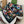 GG Horsebit 135CM  Black Colorful Cashmere Silk 275259