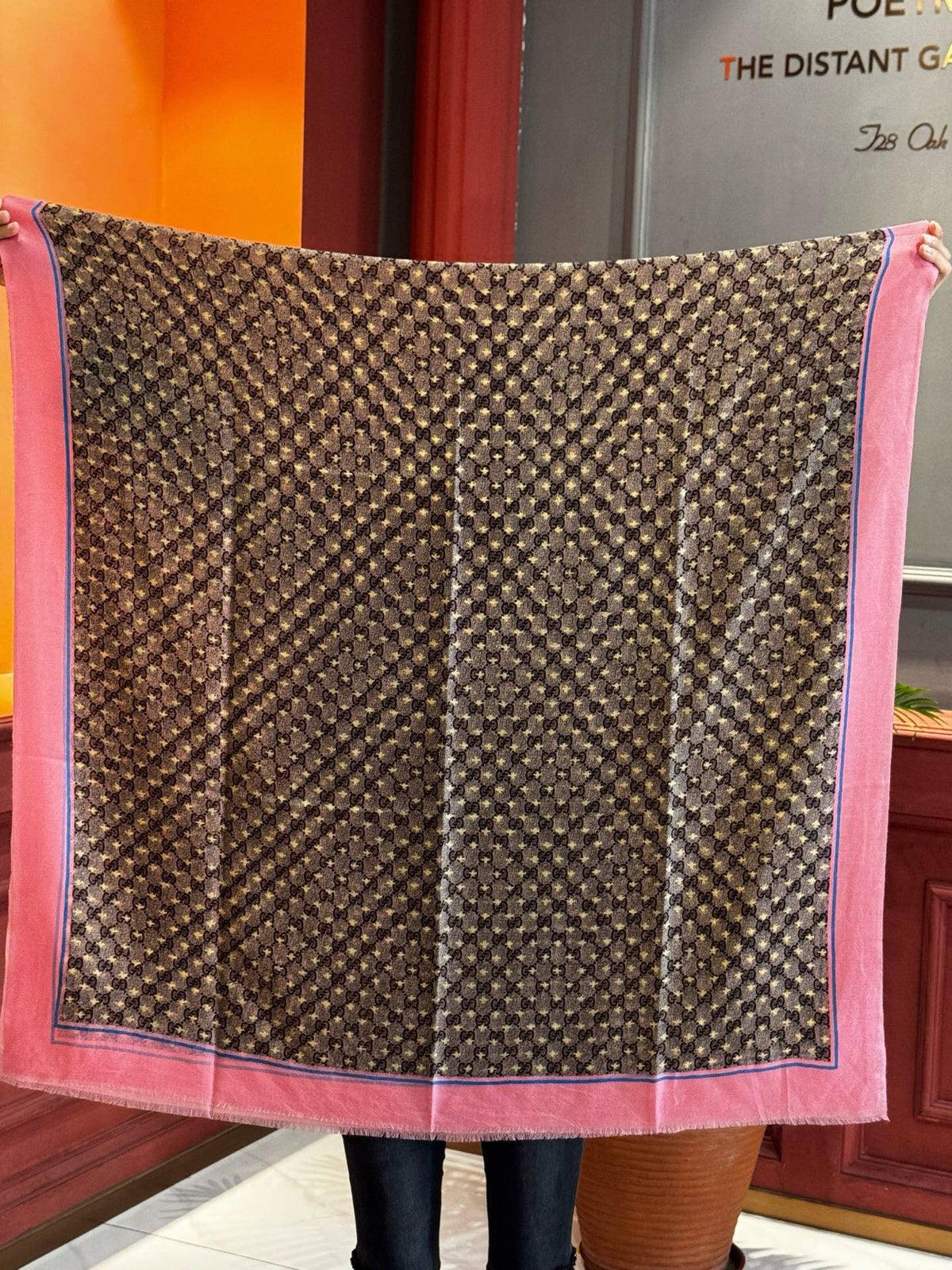GG Classic 200CM Brown Pink Wool 287730