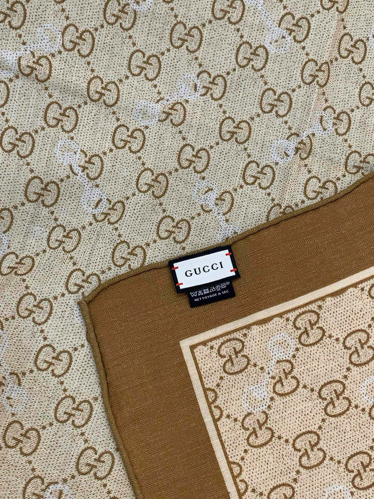GG Classic 135CM Beige Tan Cashmere 287698