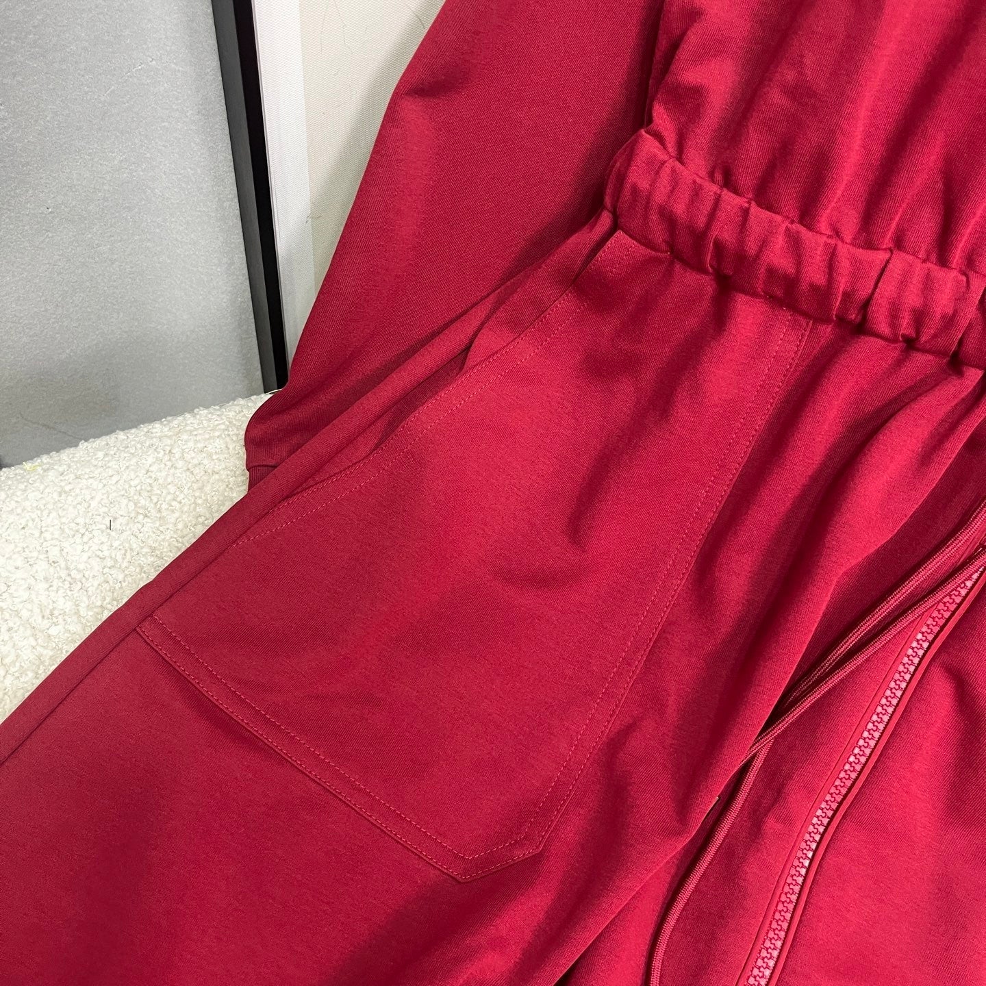MC 2025 Dress Red Cotton