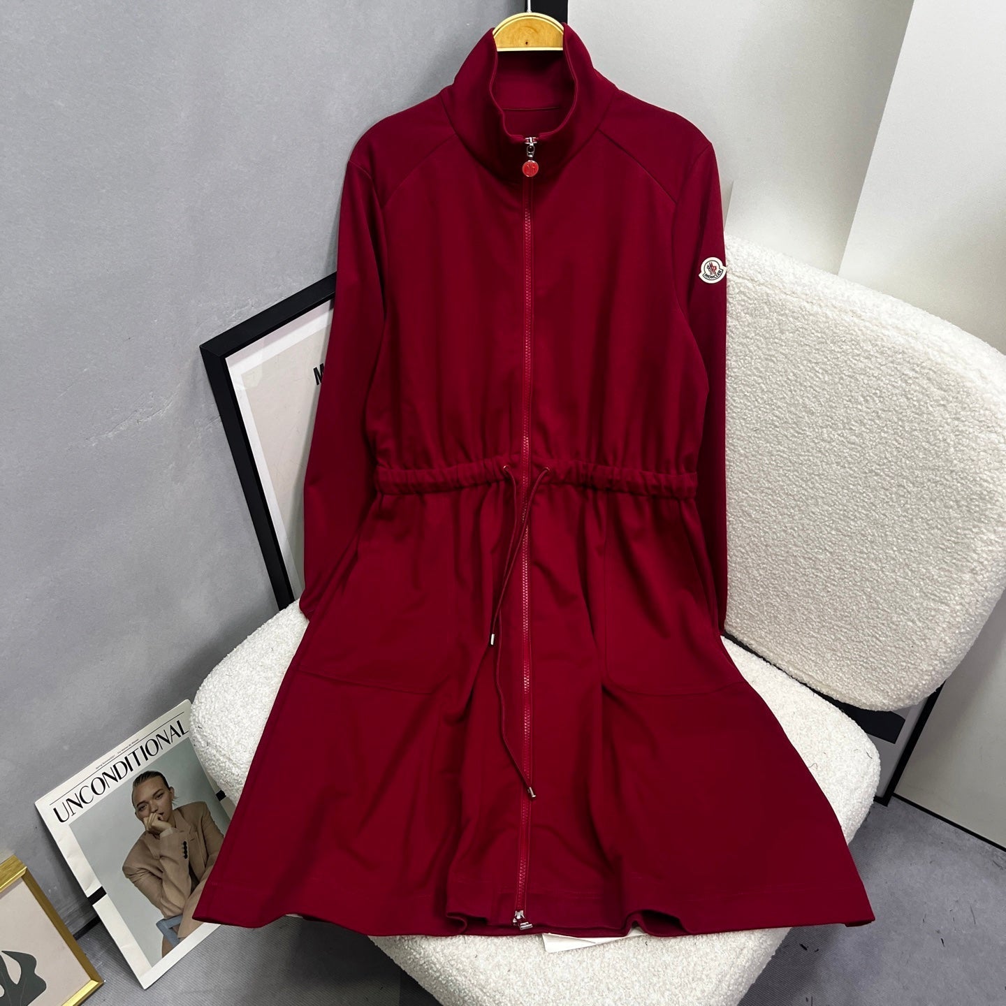 MC 2025 Dress Red Cotton