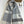 SCARF 180 CM IN SMOKE GRAY MIX WHITE CASHMERE 408504