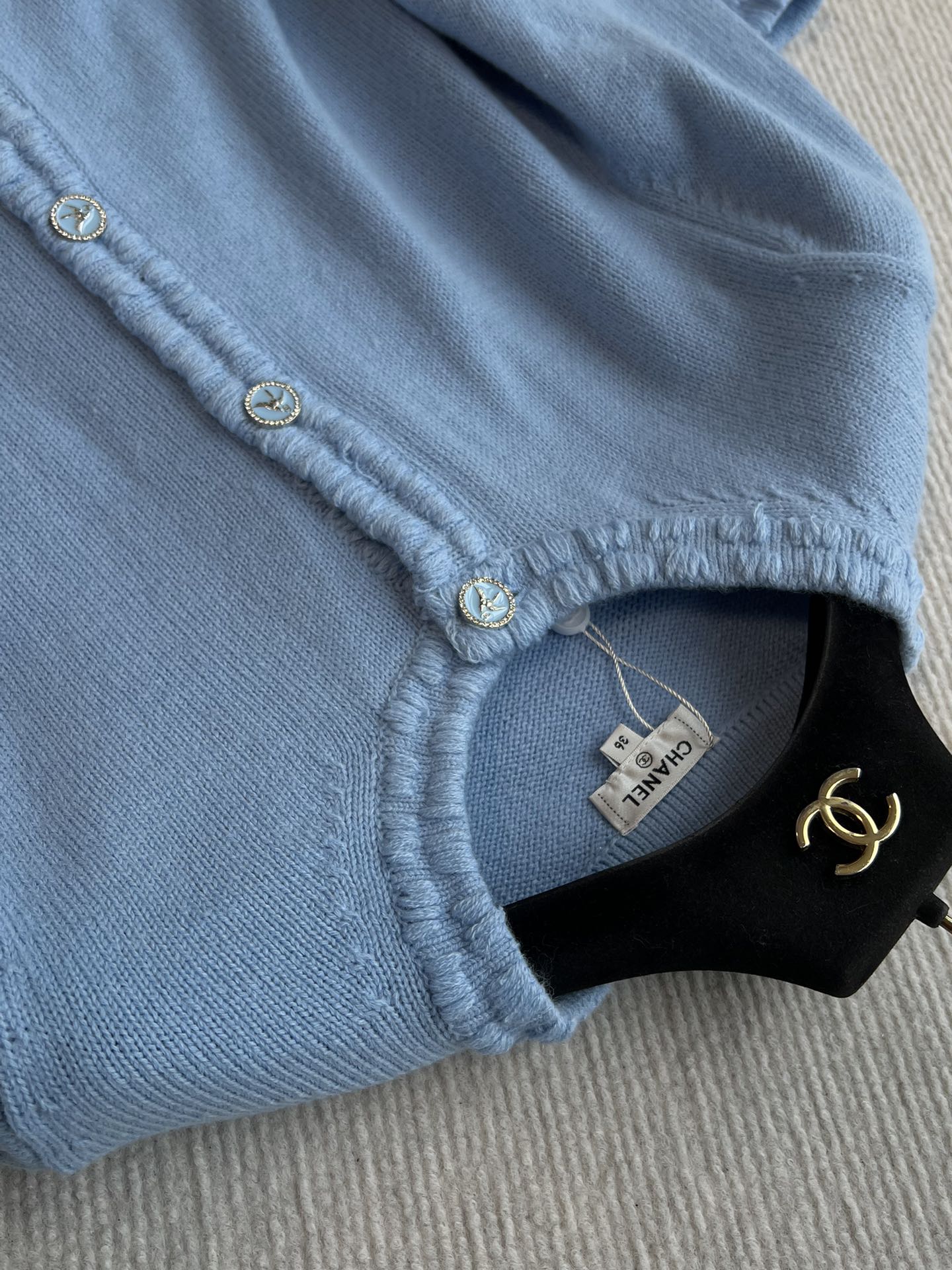 CC 25 cashmere round neck cardigan 234788