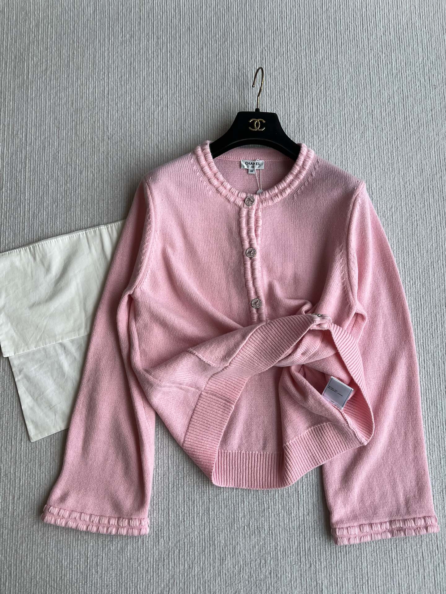 CC 25 cashmere round neck cardigan 234788