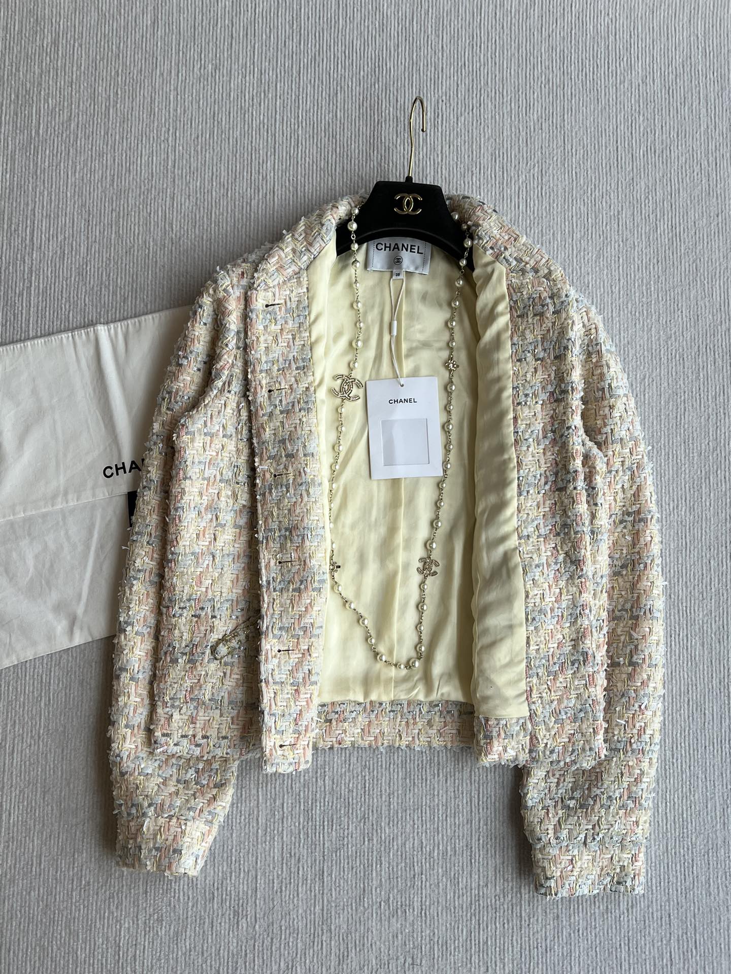 CC 25 Vest In Light Yellow Cotton 235865