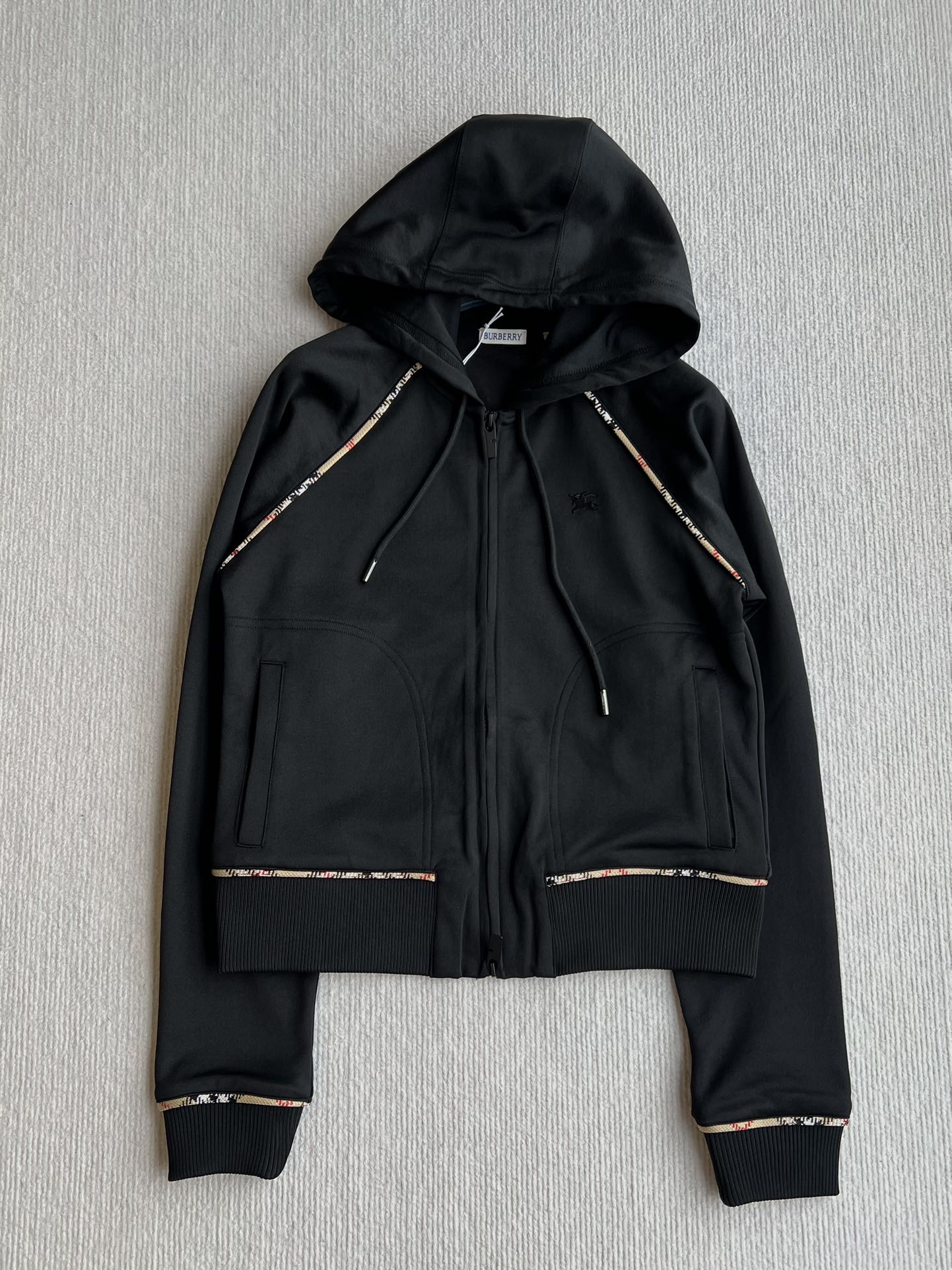 Bur 25 Hooded Suit Black Cottoon 300073