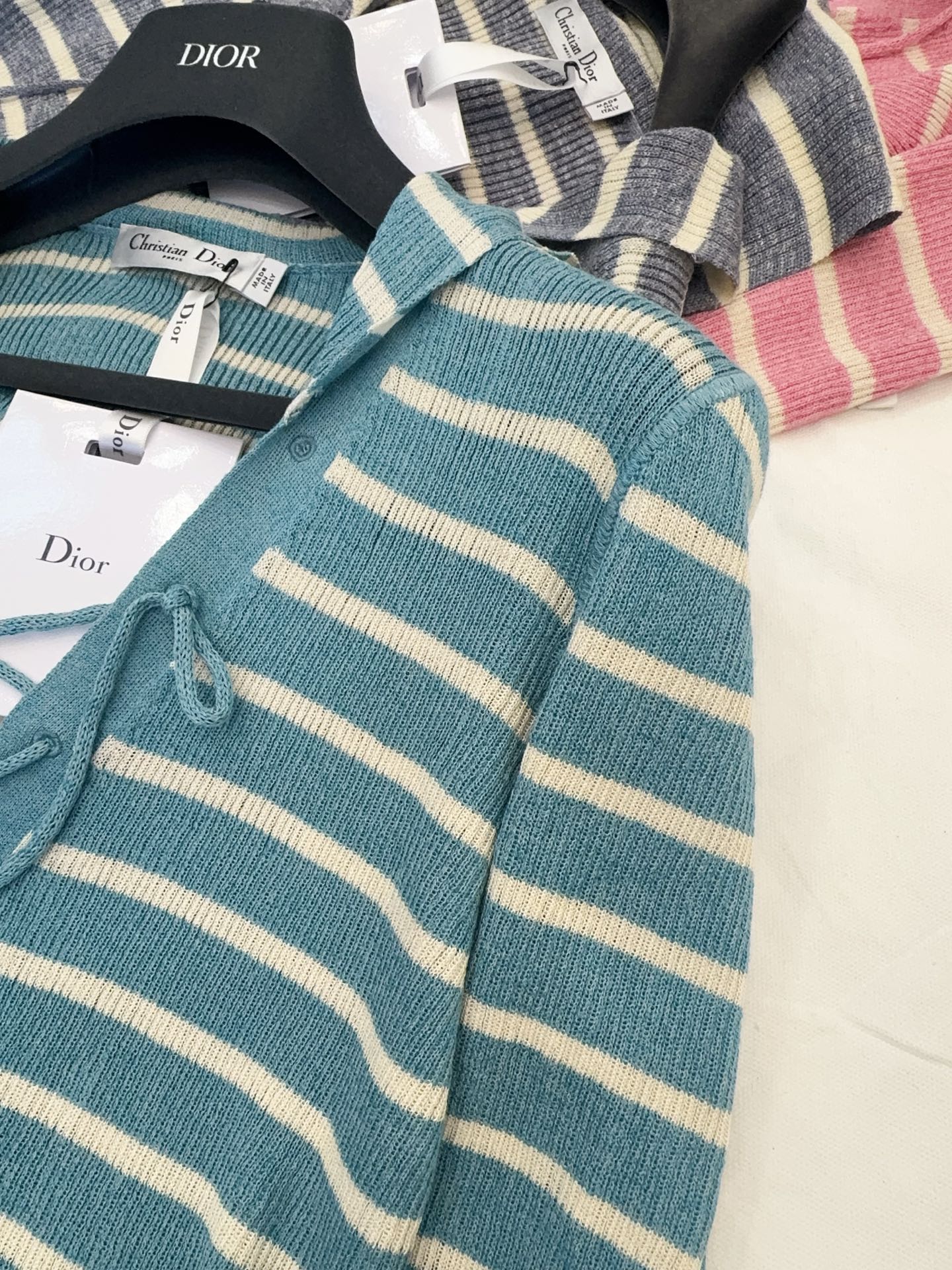 CD 25 Striped Long Sleeve Shirt Cotton