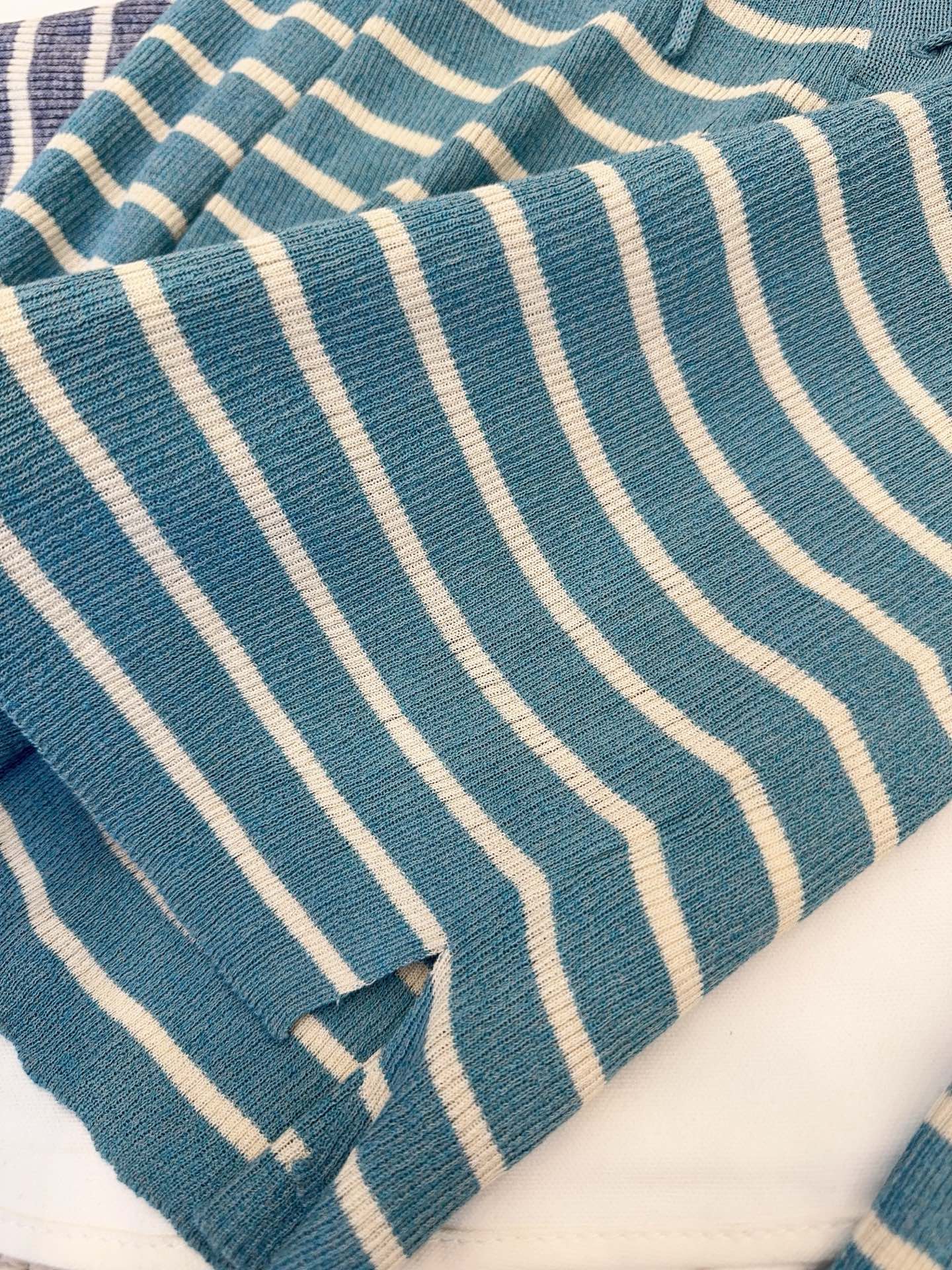 CD 25 Striped Long Sleeve Shirt Cotton