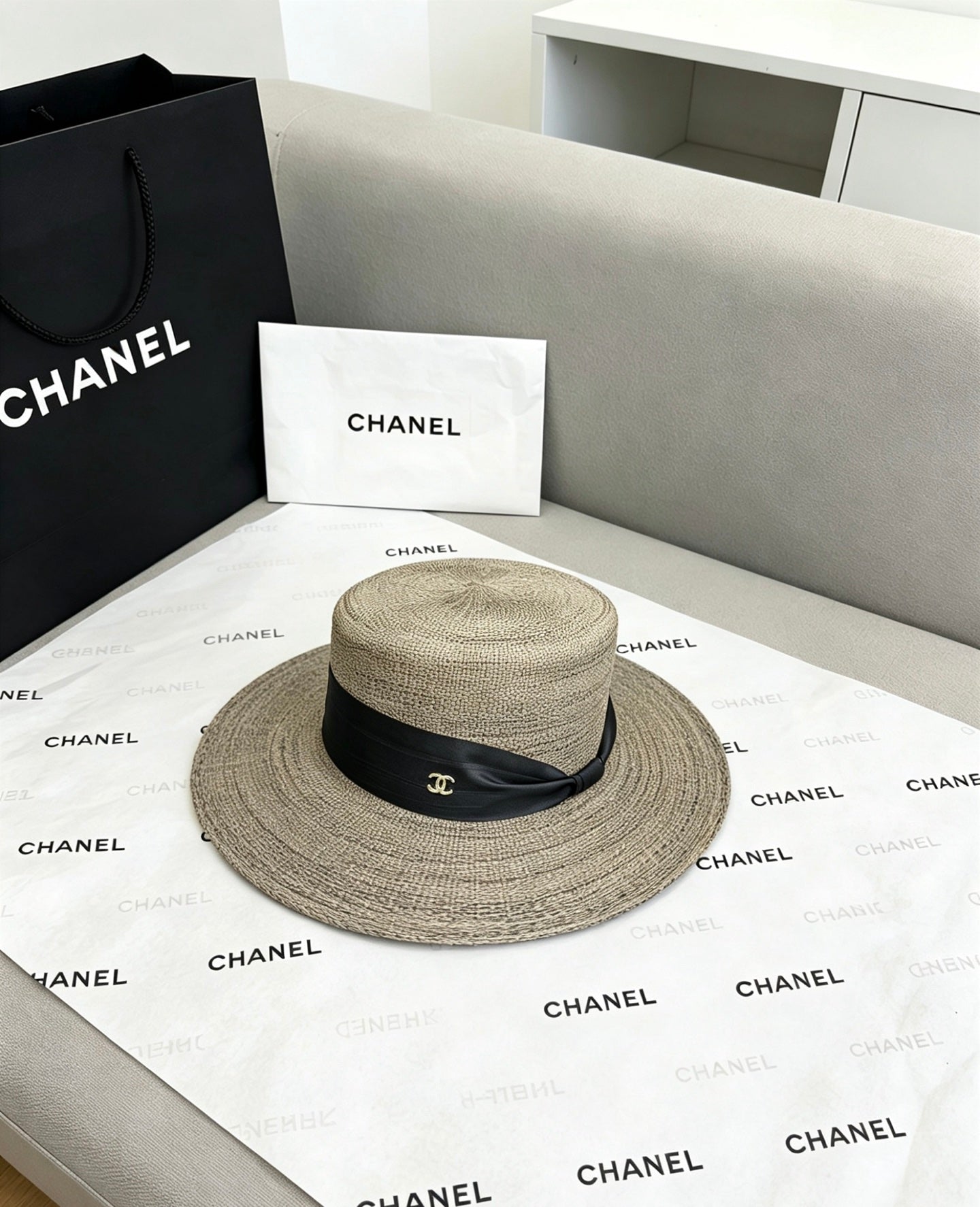 Chanel Flat Top Hat 212947