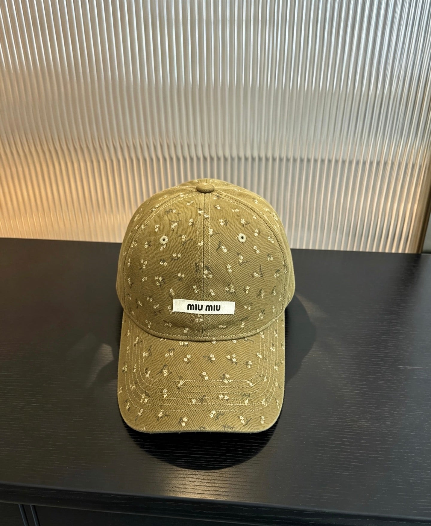 Miumiu Baseball Cap 212663