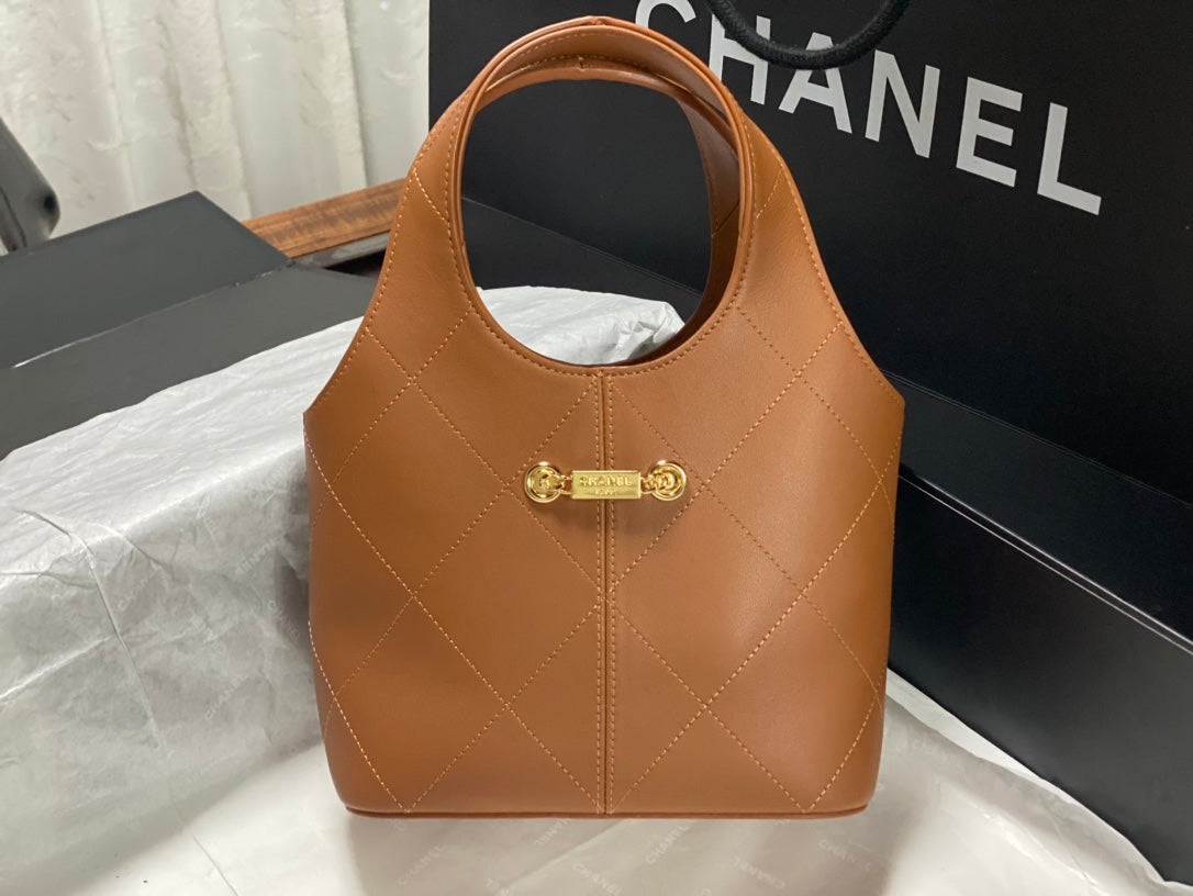 Chanel 2026 Small Shopping Bag 27.5cm Calfskin