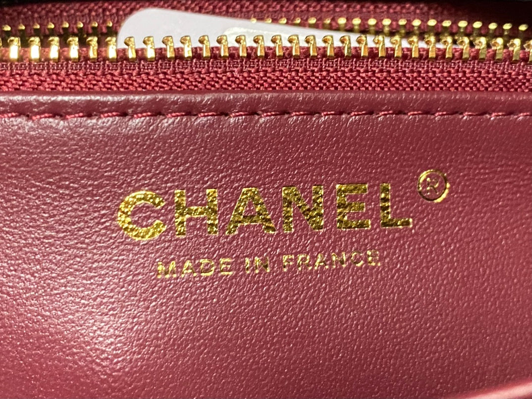 Chane 2026 Gemstone-encrusted Double-C Bag 22cm Calfskin