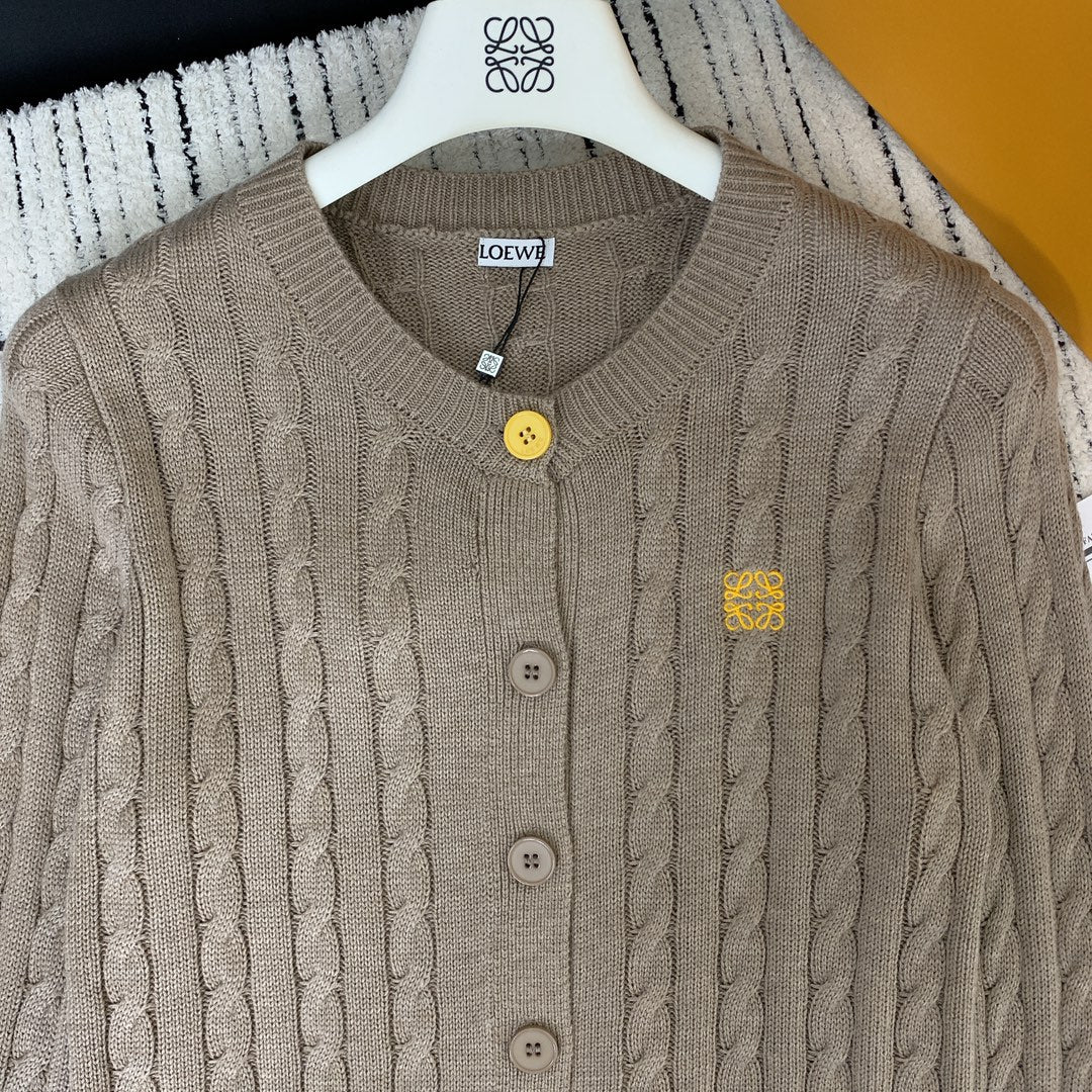 Loewe 25 Cardigan Wool 289130