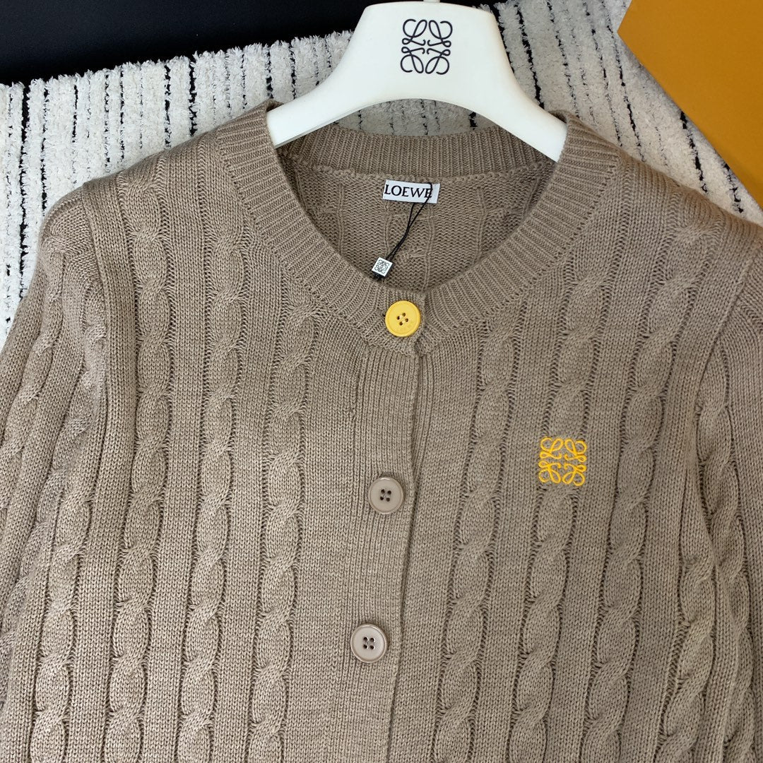 Loewe 25 Cardigan Wool 289130
