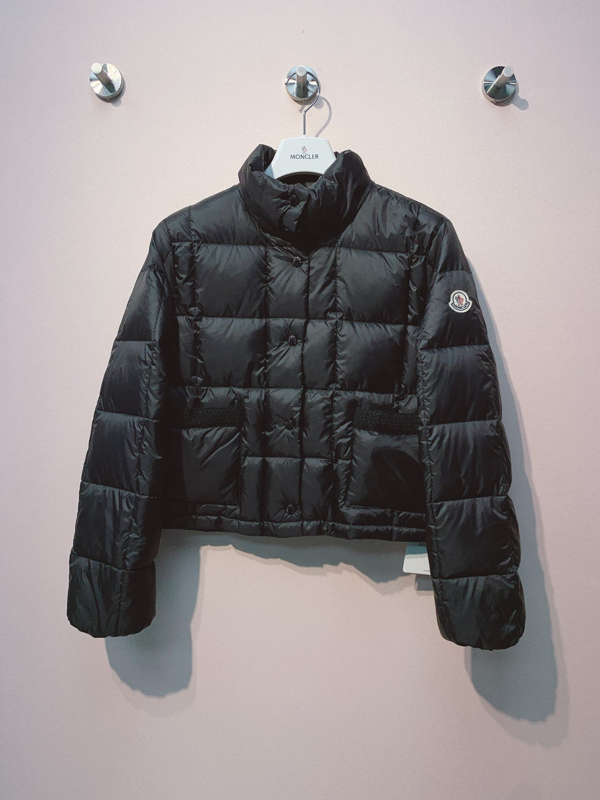 Moncler 25 Plaid Down Jacket Polyester 301730