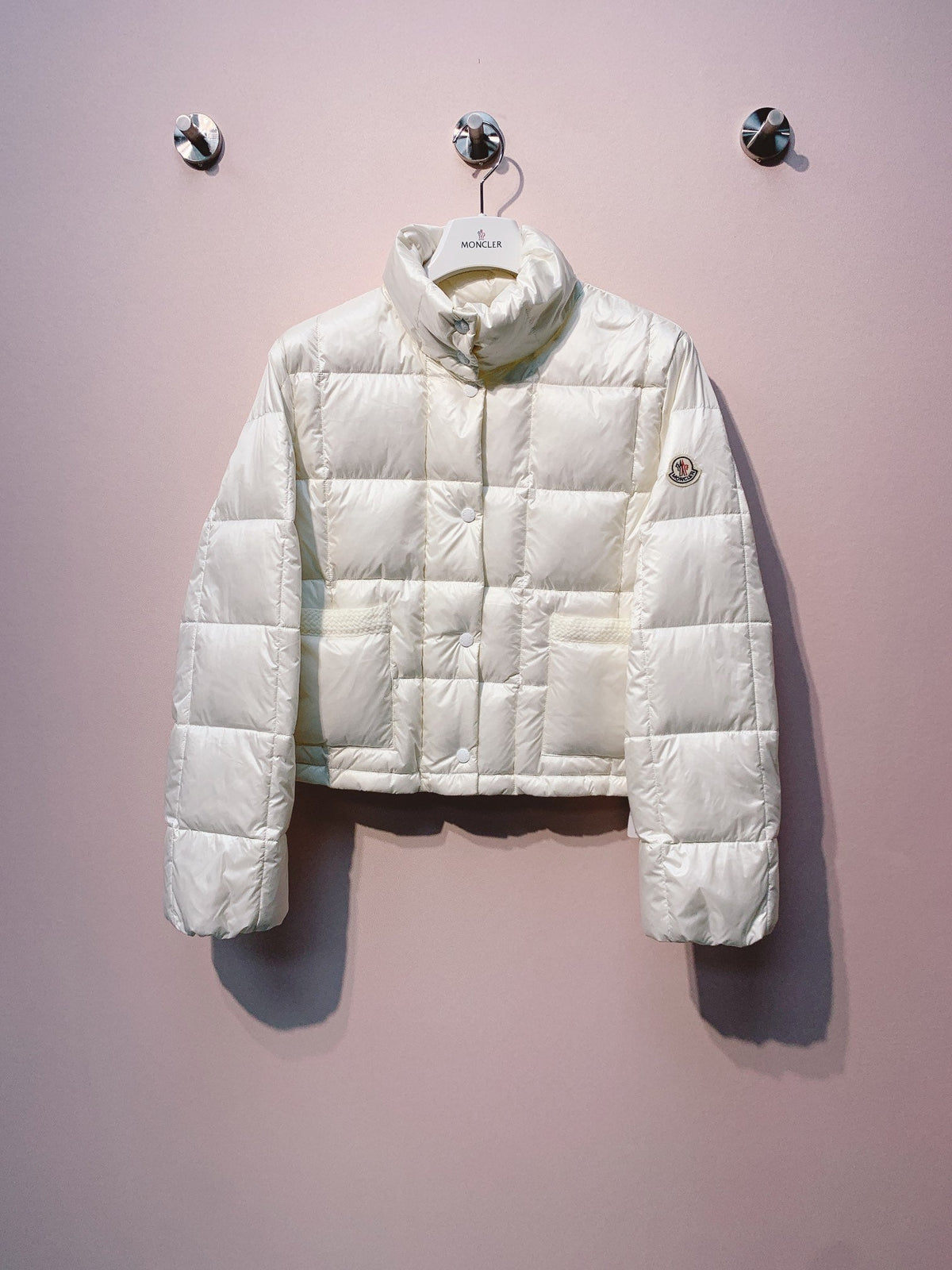 Moncler 25 Plaid Down Jacket Polyester 301730