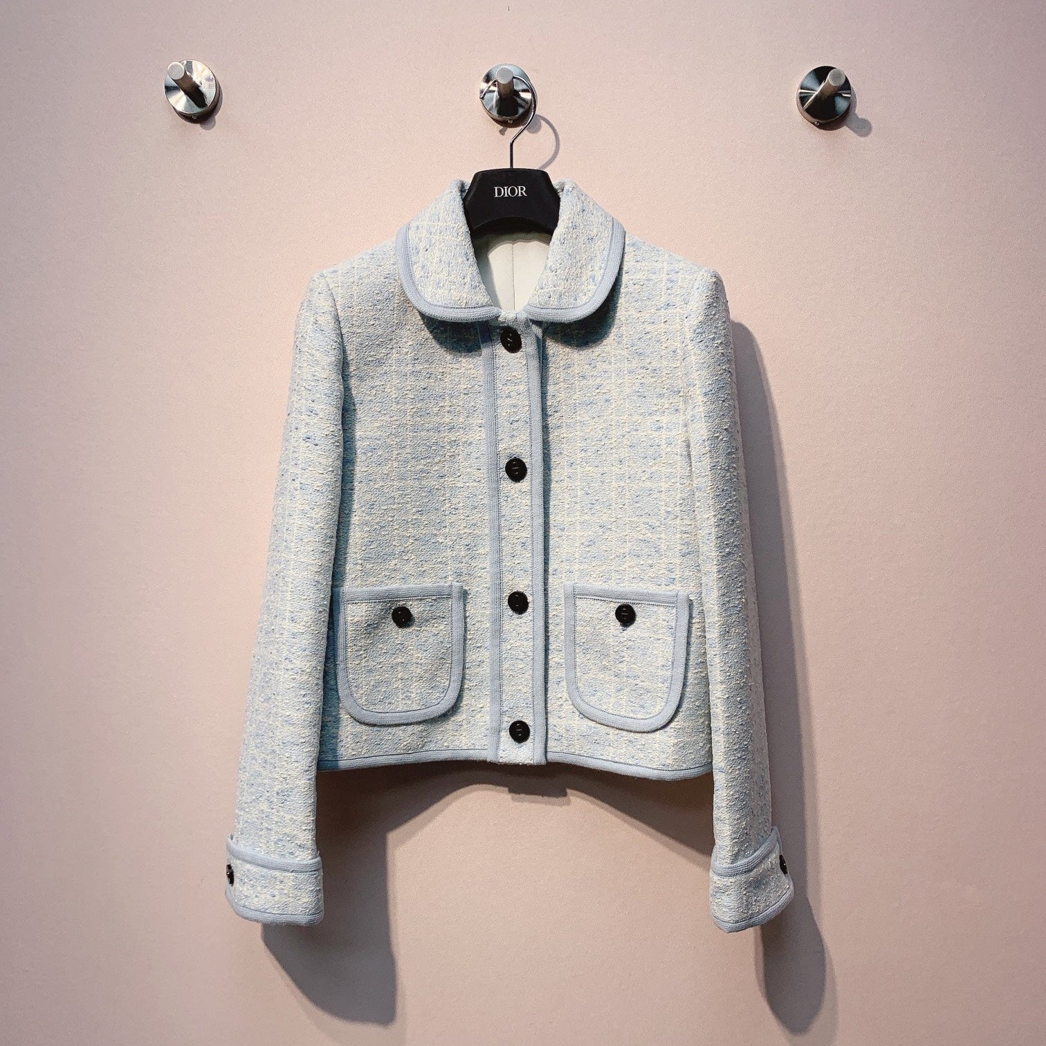 CD 25 Cloud Stripe Jacket Could Blue 301545