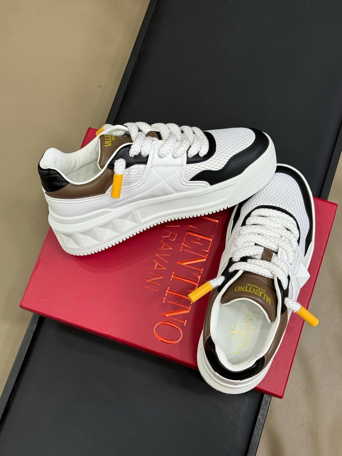 VT 2025 Sneakers White mix Colors  Frabic Cowhide 548574