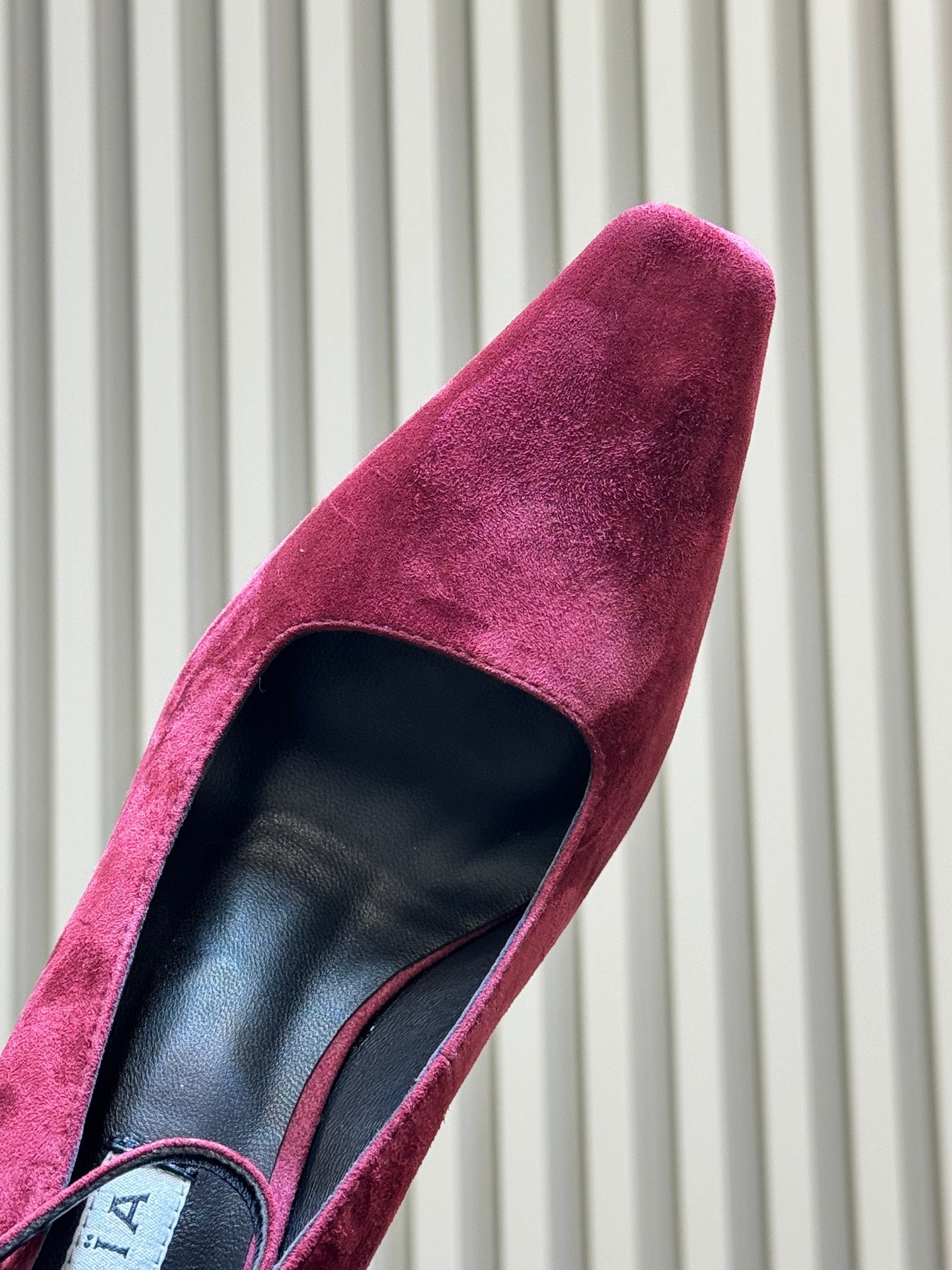 Alaia 2026 Wedge Pumps Velvet Leather 789590