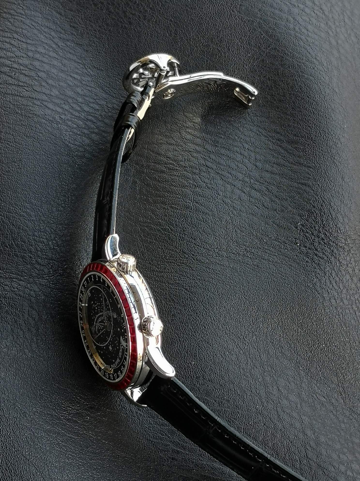 Patek Philippe Celestial Grand Complication 44mm Red Gemstones Black Dial