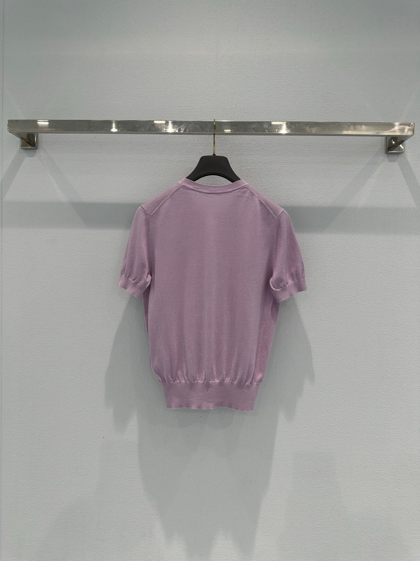 Dior 2026 Short-sleeved T-shirt Purple Cotton 460281