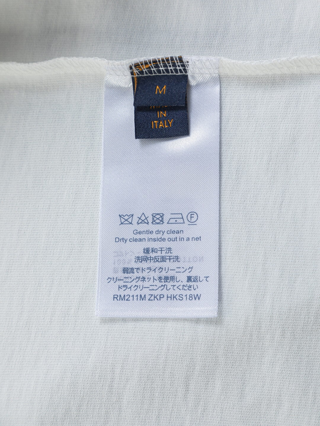 LV 26A Crew Neck Short-Sleeve T-Shirt Cotton 405637