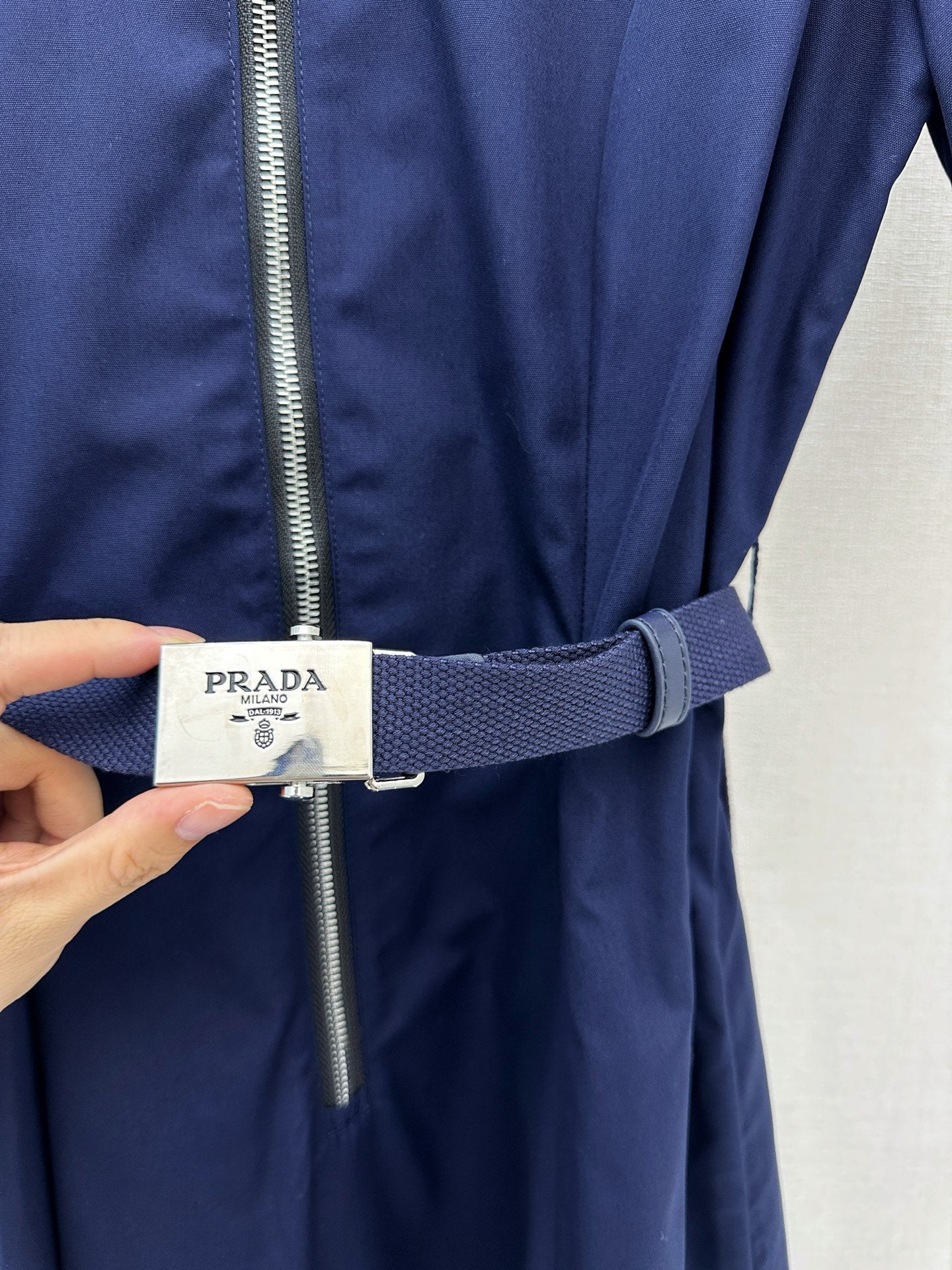 Prada 2026 Dress Navy Polyester 402790