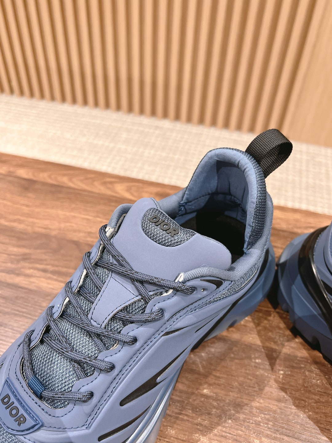 CD B44 Blade Sneaker 30mm Navy Blue Mesh Fabric 101010