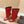 ALAIA high-heeled short boots red velvet 386013