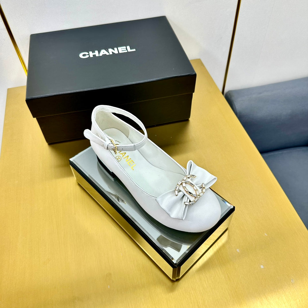 CC 25s Ballet Flats Gray Light Suede 297808