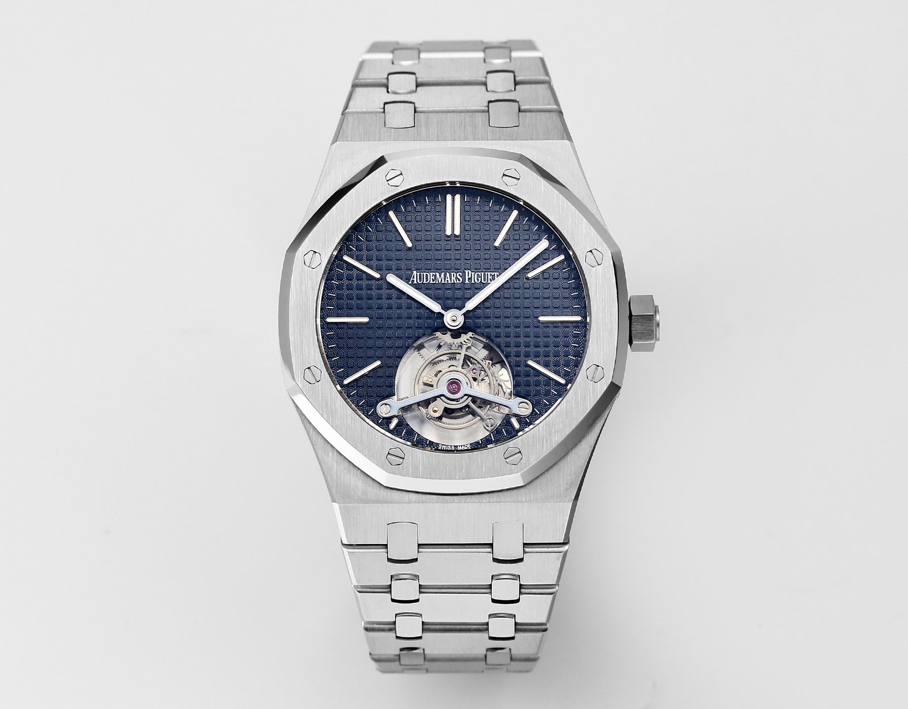 Royal Oak Selfwinding Flying Tourbillon Extra-thin Blue Dial