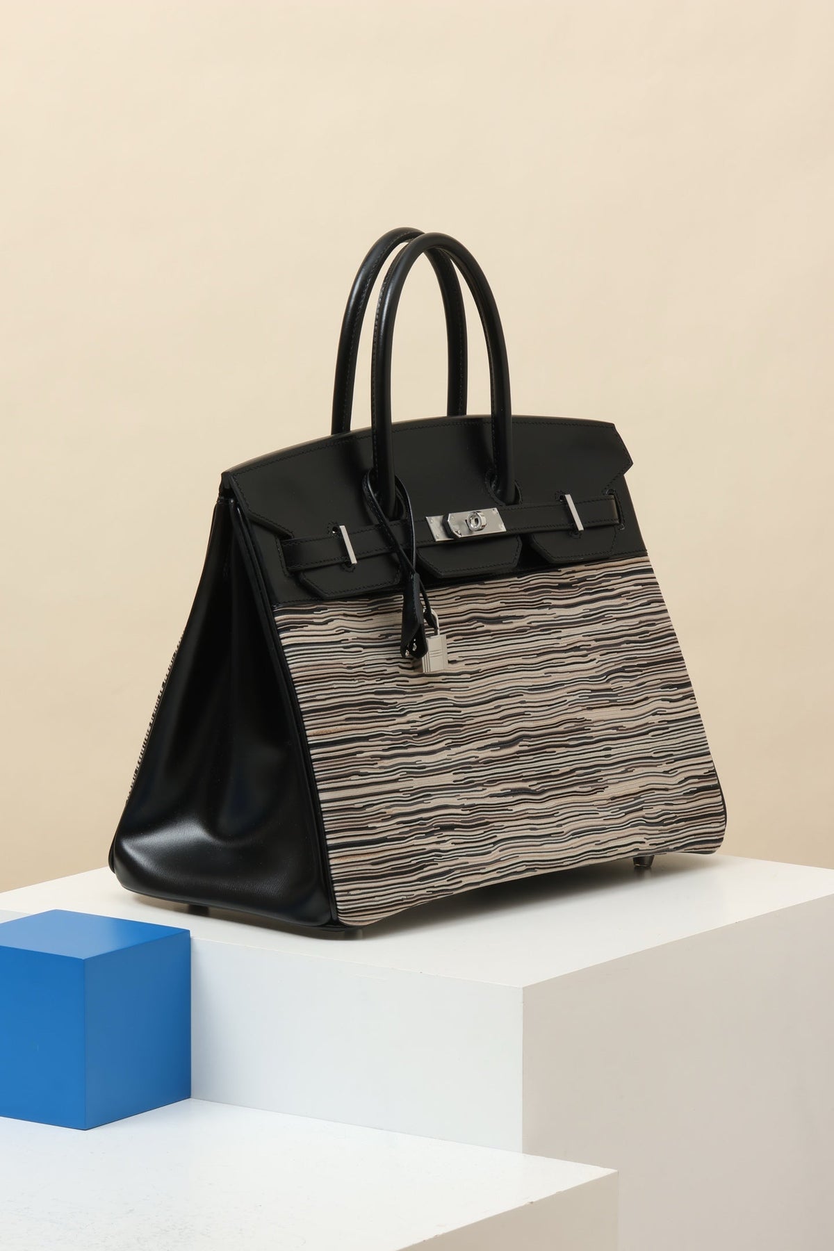 High-end Hermes 2026 Vibrato Birkin Bag 35cm Box Lambskin
