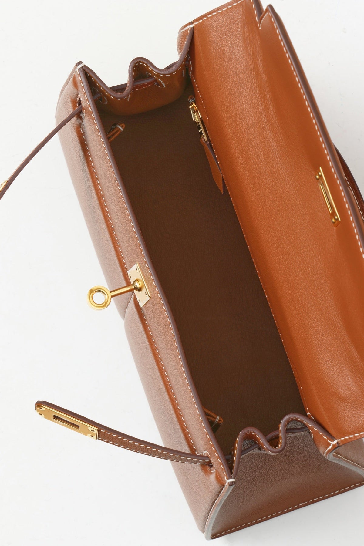 High-end Hermes 2026 Padded Kelly Sellier Bag 25cm Swift Leather