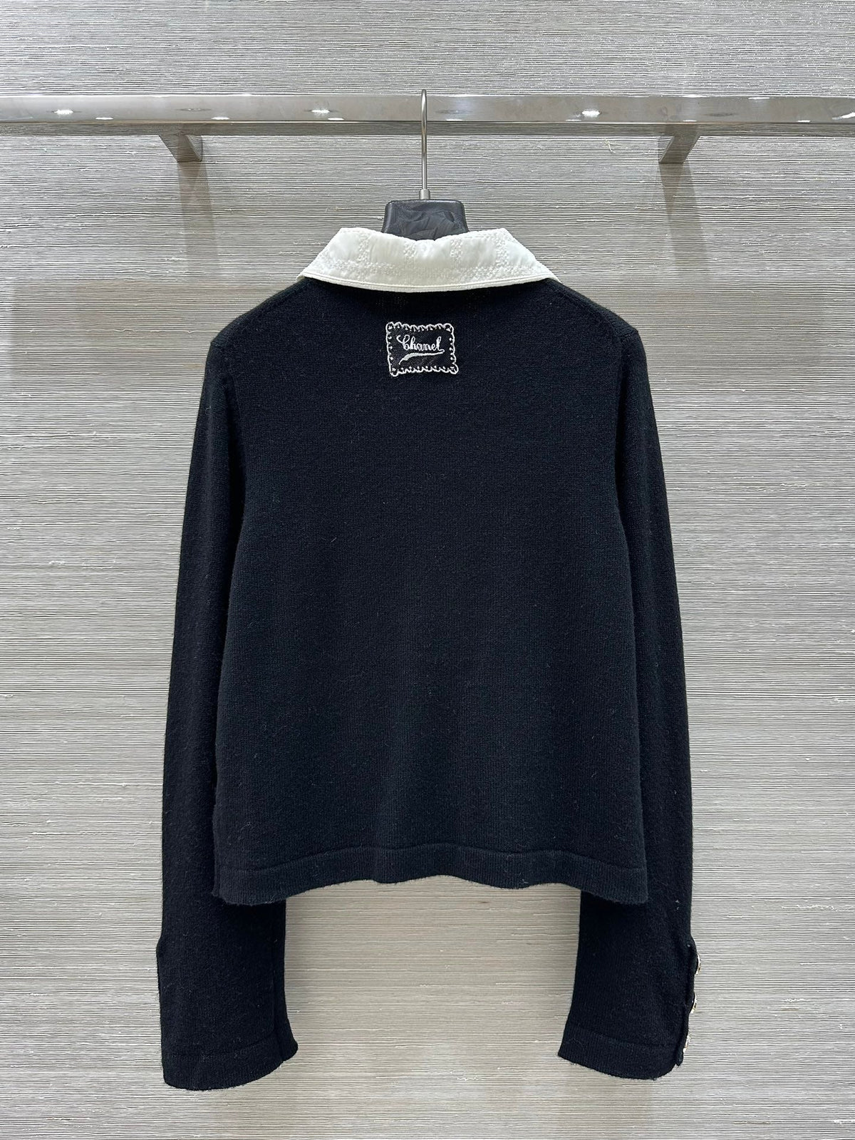 CC 25 Cardigan Black Cashmere