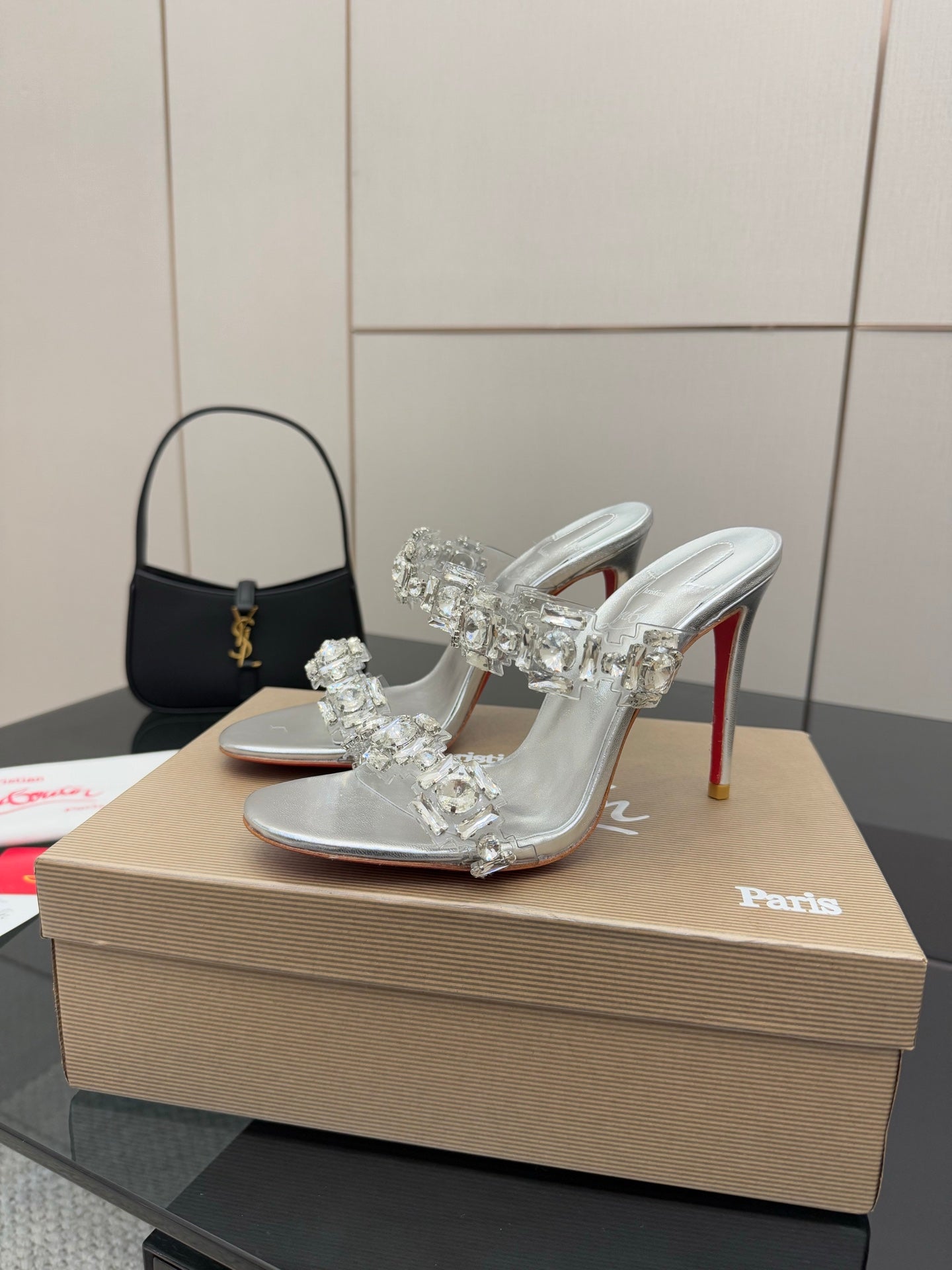 CL Just Jewel Sandans Silver Original Material 299920