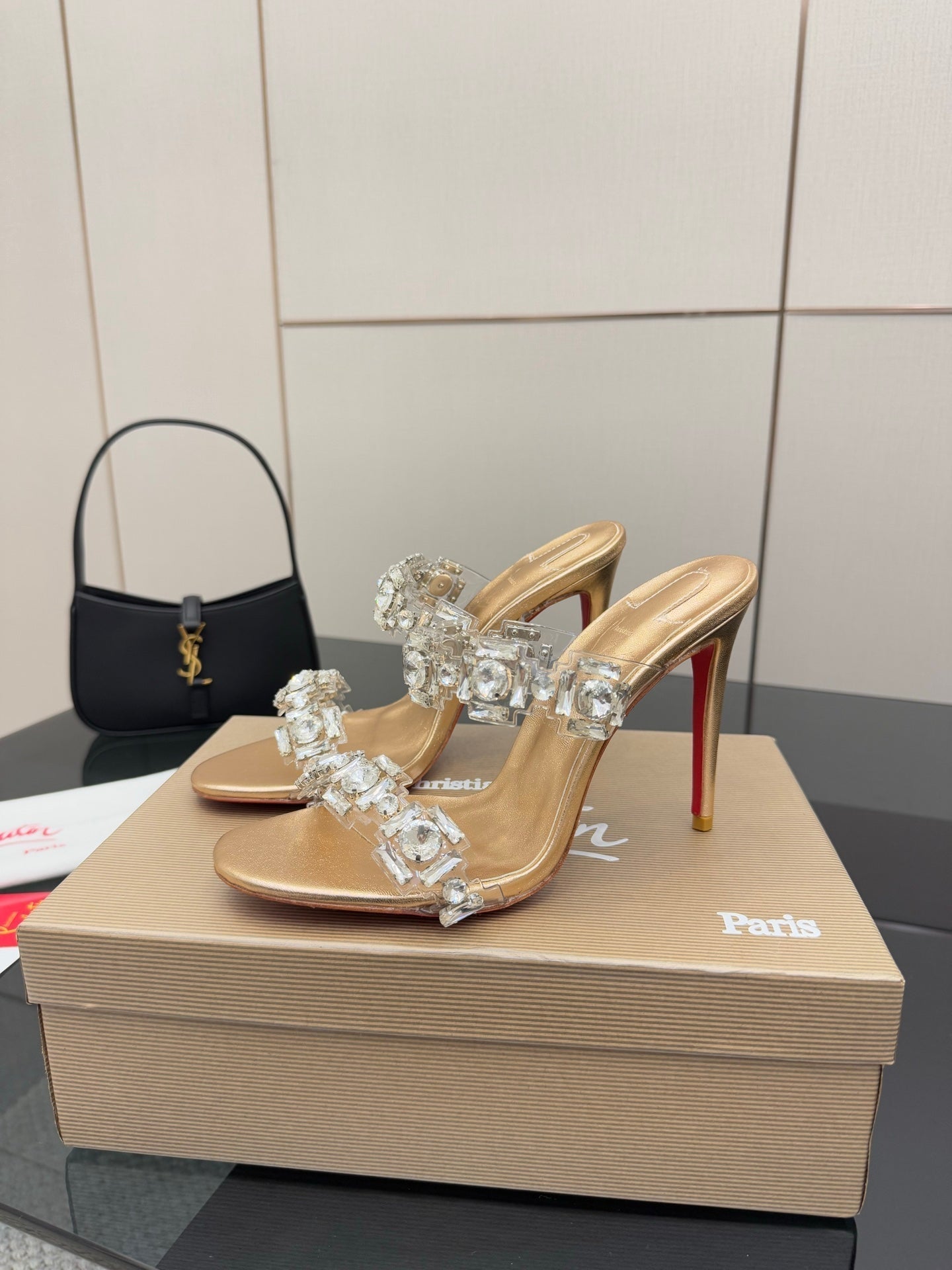 CL Just Jewel Sandans Gold Original Material 299921