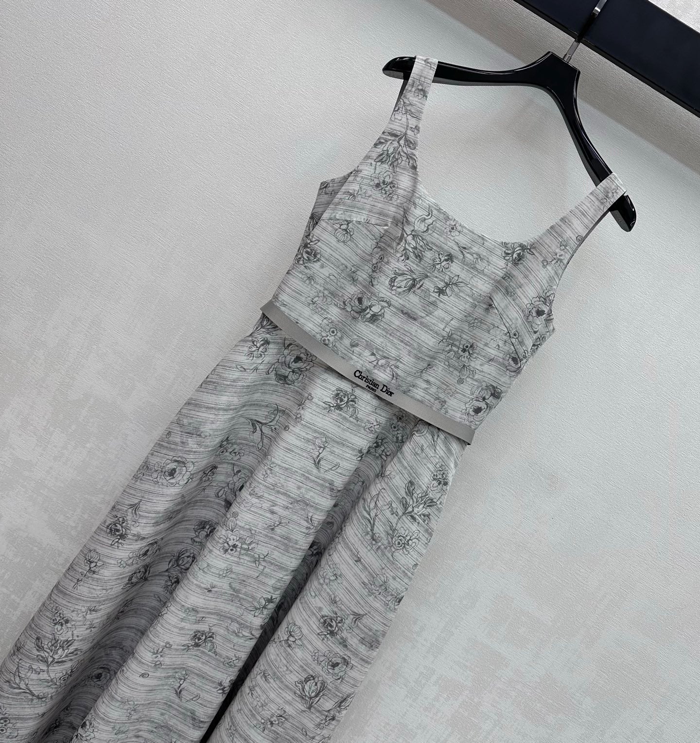 Dior 2026 Vest Dress Grey Polyester 358866