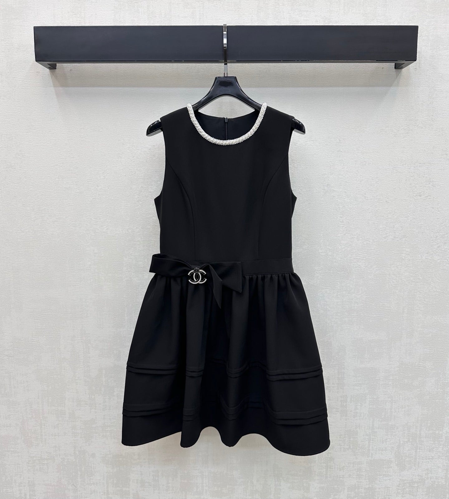 Chanel 2026 Bow Vest Dress Cotton Polyester 545719