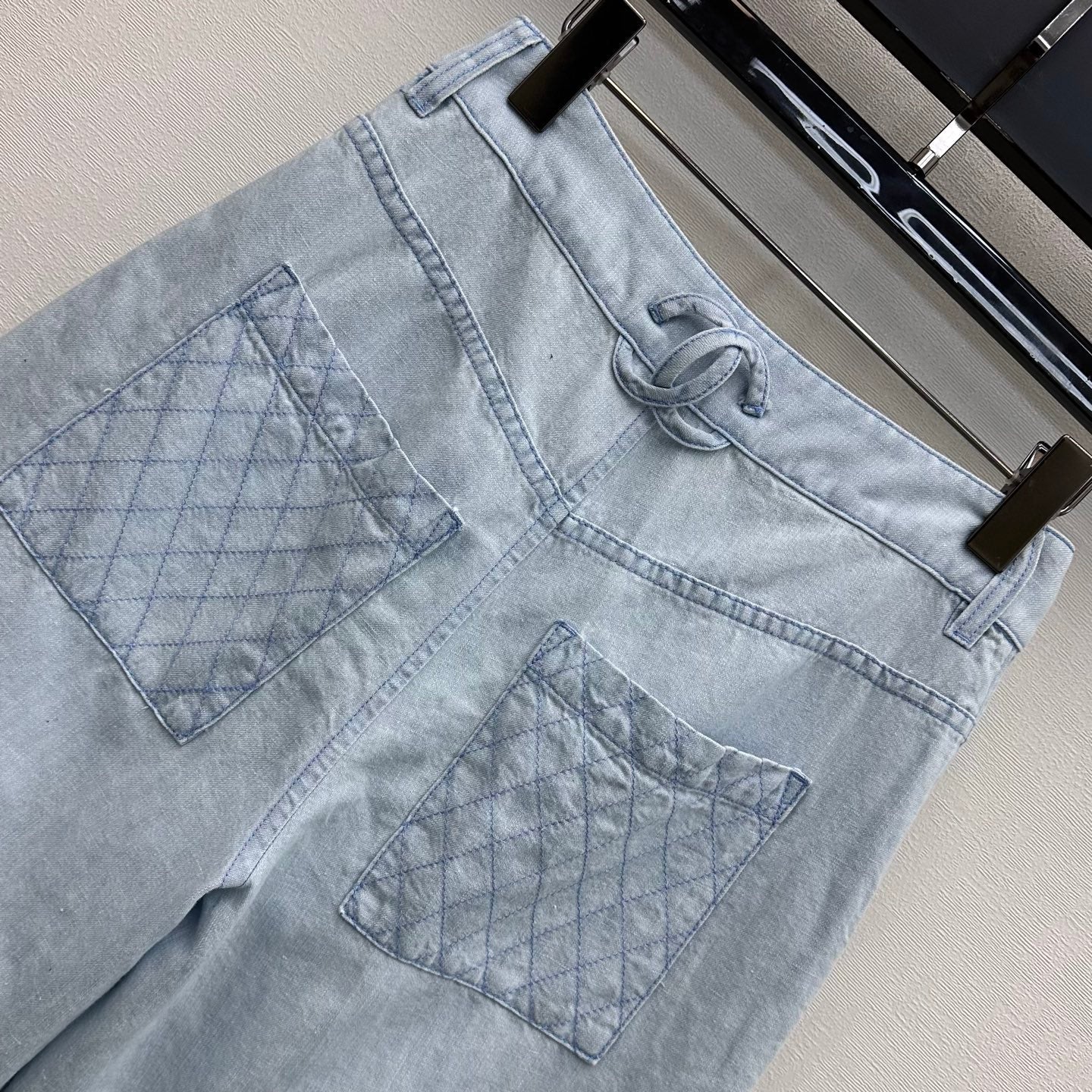 Chanel 2026 Short Demin Light Blue Cotton 636018