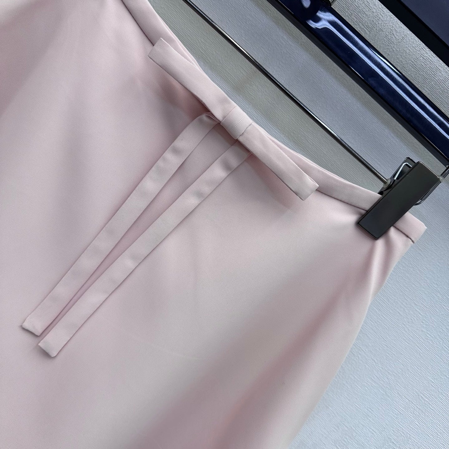 MiuMiu 2026 Midi Skirt Pink Cotton 648501