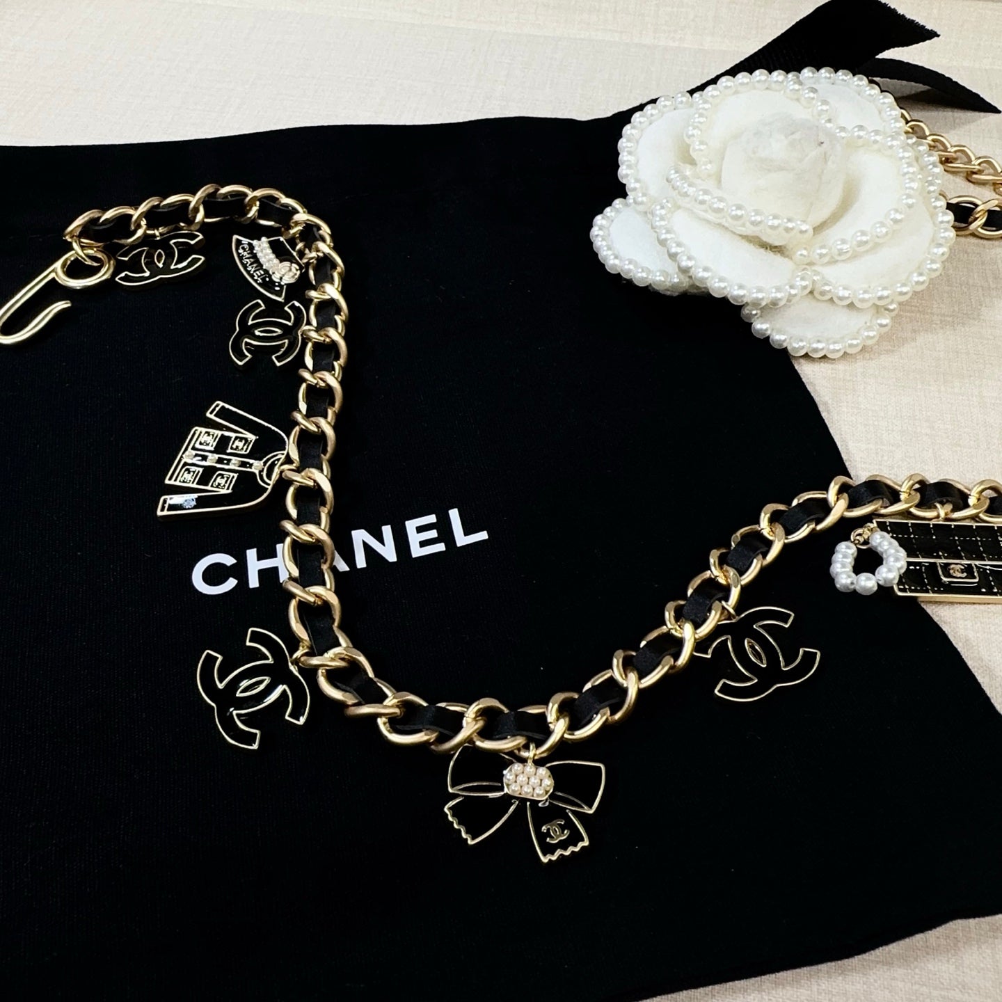 Chanel 2026 Charm Chain Belt 215212