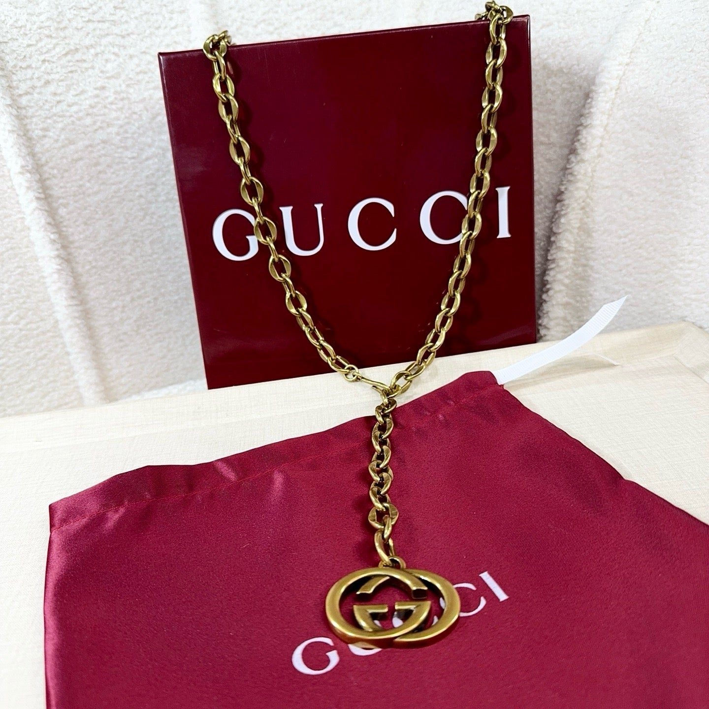 Gucci 2026 Waist Chain Belt Gold 215204