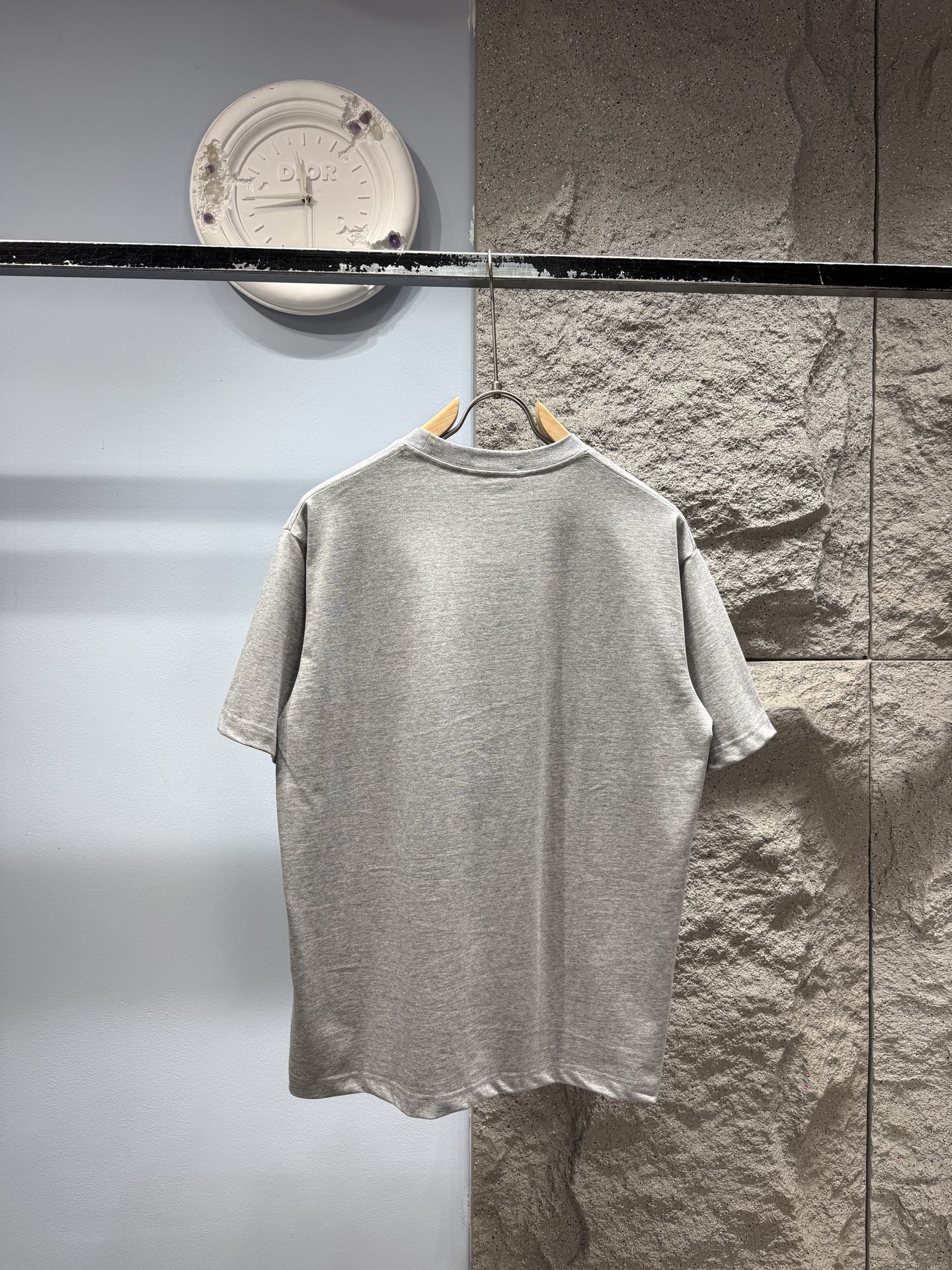CC 2026  Short-Sleeve T-Shirt Light Gray Pure Cotton 592118