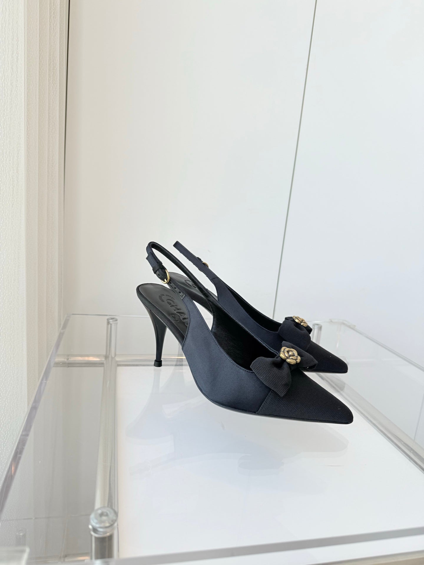 Chanel 2026 Slingback Stilettos Leather Sheepskin 823416