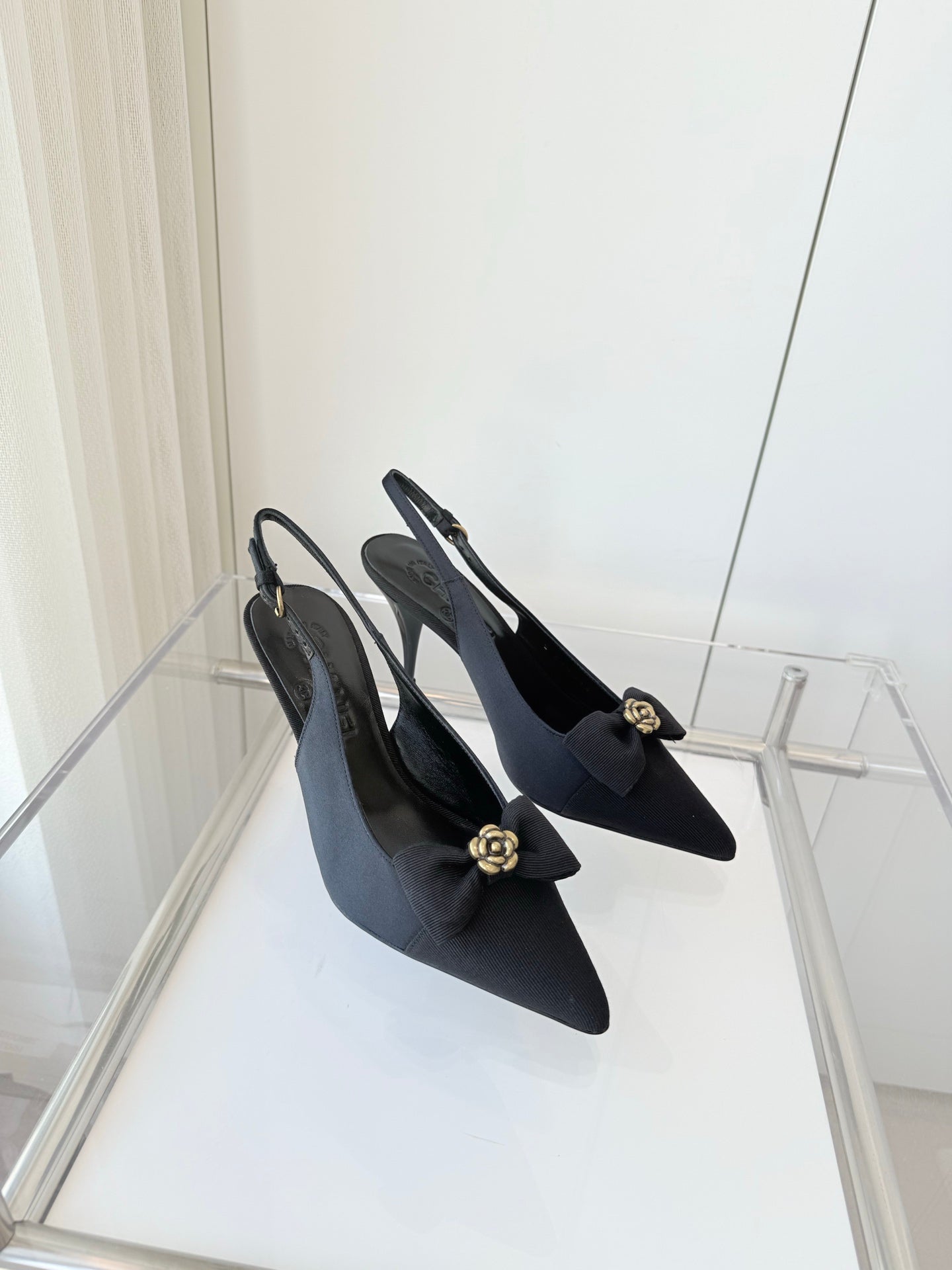 Chanel 2026 Slingback Stilettos Leather Sheepskin 823416