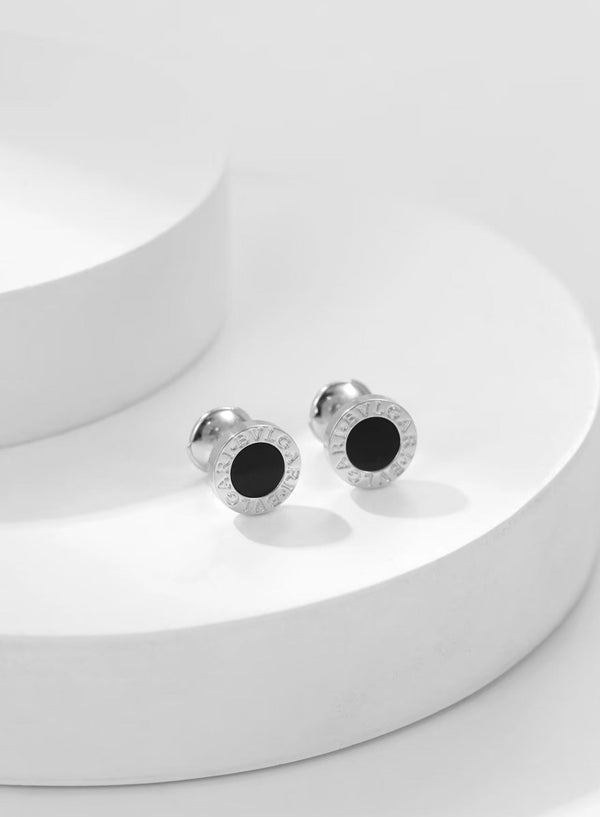BVL Pink Gold Stud Earrings