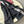 SCARF 200 CM IN BLACK MIX LIGHT GRAY CASHMERE WITH EMBROIDERED BEE 407515