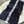 SCARF 200 CM IN BLACK MIX LIGHT GRAY CASHMERE WITH EMBROIDERED BEE 407515