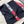 SCARF 200 CM IN BLACK MIX LIGHT GRAY CASHMERE WITH EMBROIDERED BEE 407515