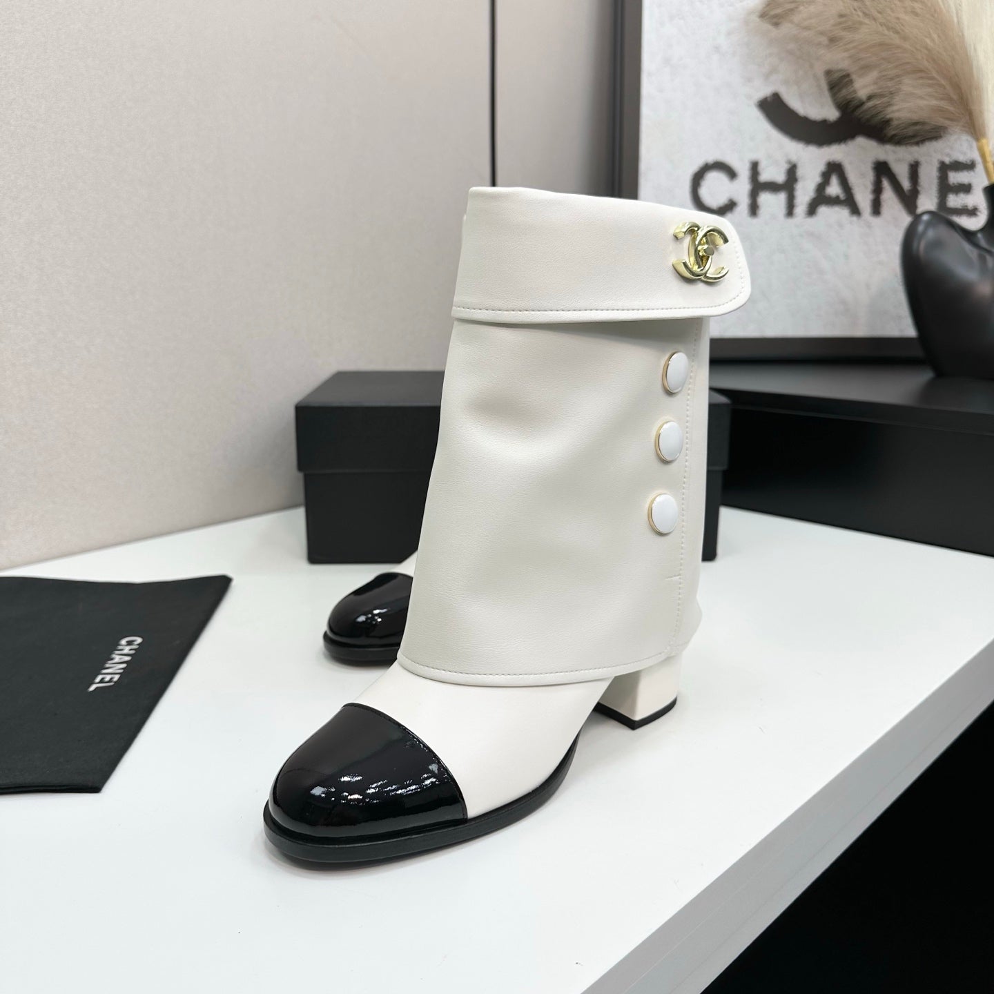 Chanel 2026 Ankle Boots 55mm Cowhide 985752